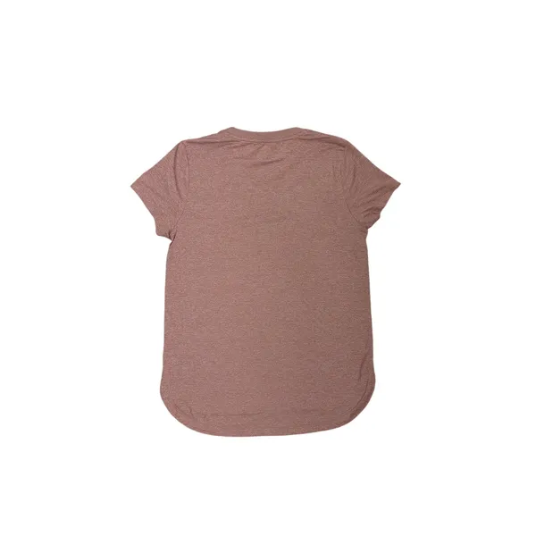 Athleta Short Sleeve Mauve Pink Crew Neck Athletic Shirt Size Small - Image 2