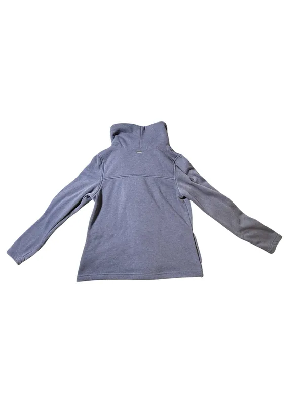 Columbia Asymmetric Sherpa Lined Fleece Jacket M Blue - Image 5