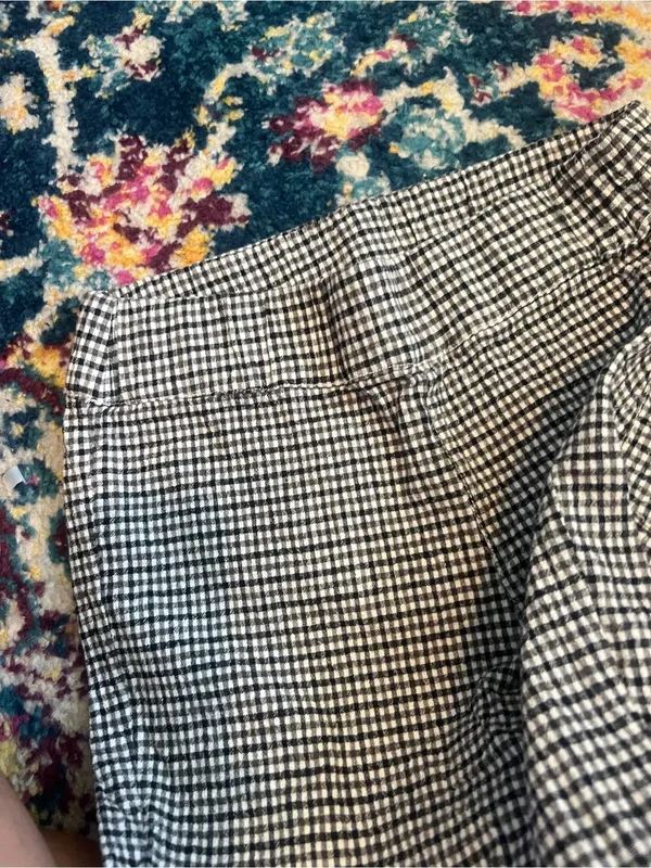 Free people plaid trousers xs - Image 8