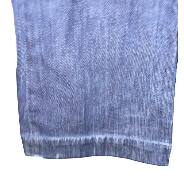 Vtg Y2K Citizens Of Humanity Low Rise‎ Wide Leg Jeans Cadet 28 Distressed USA - Image 4