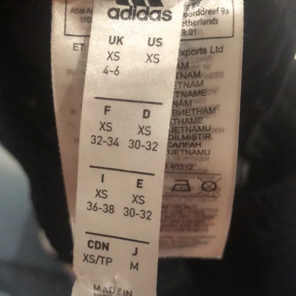 Adidas black track pants - Image 8