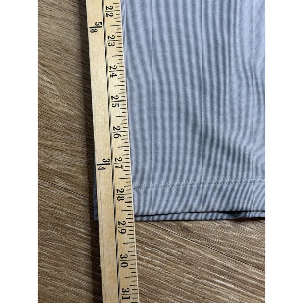 Halara Flex MicroWaffle Work Pants Women 2X Gray High Rise Wide Leg NWT - Image 10
