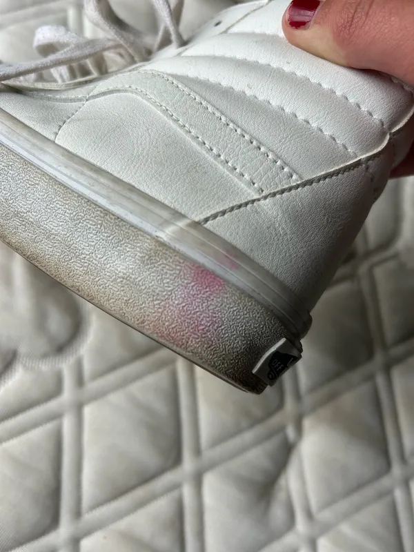 Vans High-Top White Sneakers - Image 5