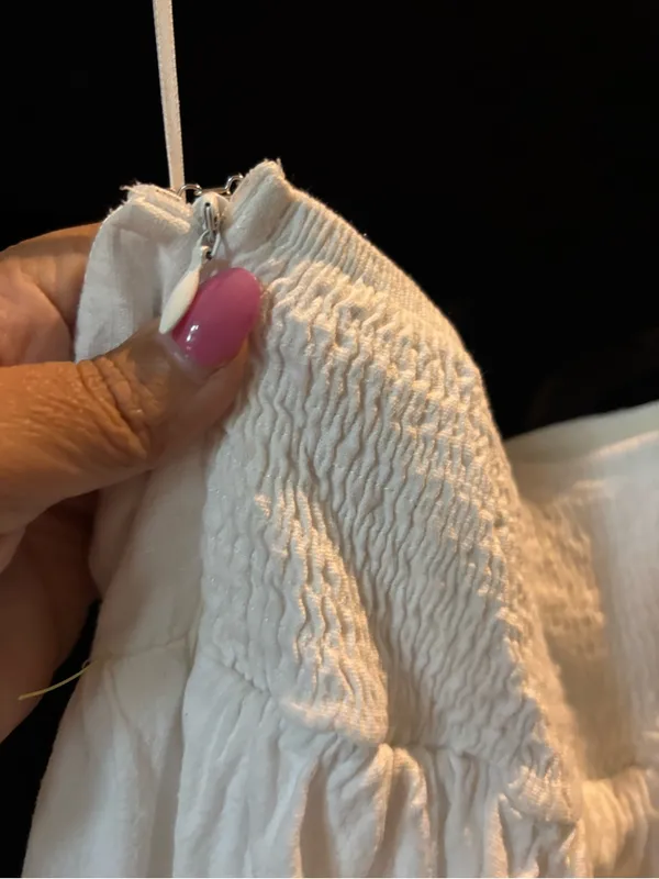 Princess Polly Strapless White Mini Dress - Image 4