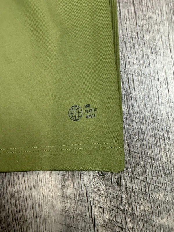 Adidas Olive Crop Top - Image 10