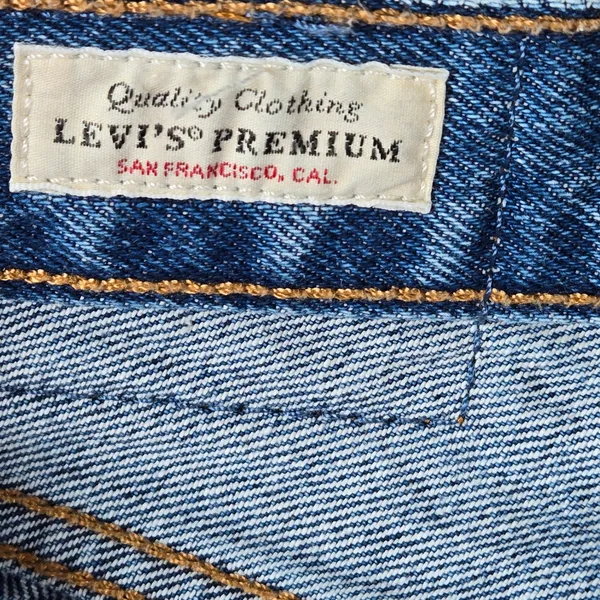 Levis Premium 501 Original 90s Straight Leg Jeans Medium Wash Blue W24 L30 A1959 - Image 4