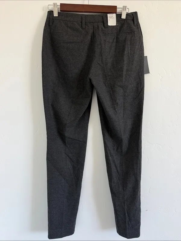 Aritzia Babaton Kendrick Pants Size 2 Gray Wool Blend Classic Trouser NWT - Image 3