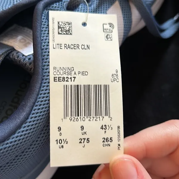 BNWT Womens Adidas Size 9 Cloud Run Sneakers - Image 5