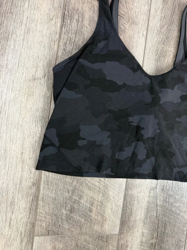Lululemon Dark Grey Camo Align Tank Top - Image 4