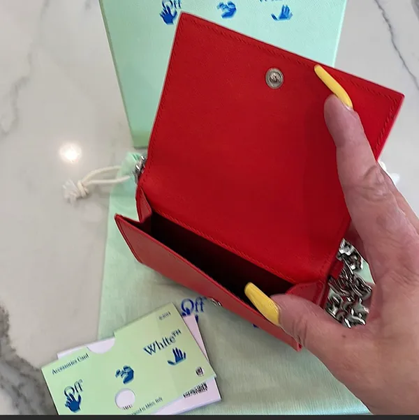 Off-White Jitney Wallet On Chain - Image 3
