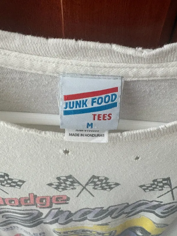 Junkfood Distressed Graphic Tee - Image 2