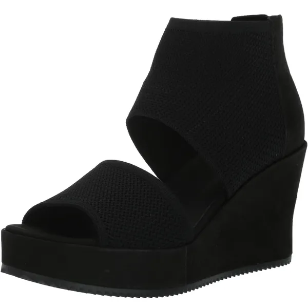 *New* Eileen Fisher Women'S Leto Wedge Sandal,‎ Black, 5.5 B101 - Image 3