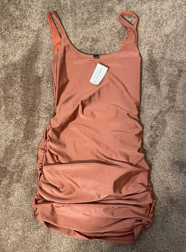 Windsor Burnt Orange Dress - Image 2