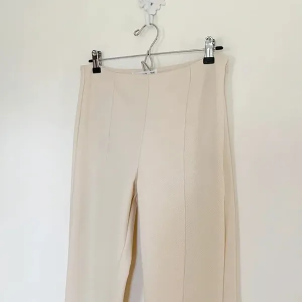 Mango / Slit Hem Pants in Ecru Size S - Image 9