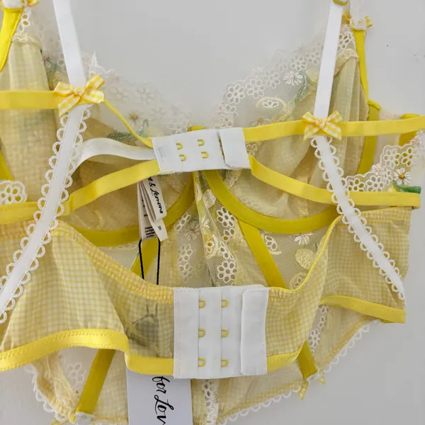 for love and lemons lemon daisy bustier - Image 6