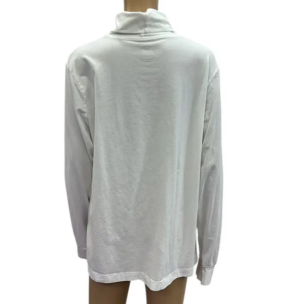 Cherokee White Long Sleeve Layering Turtleneck Cotton Spandex Blend Womens XXL - Image 5