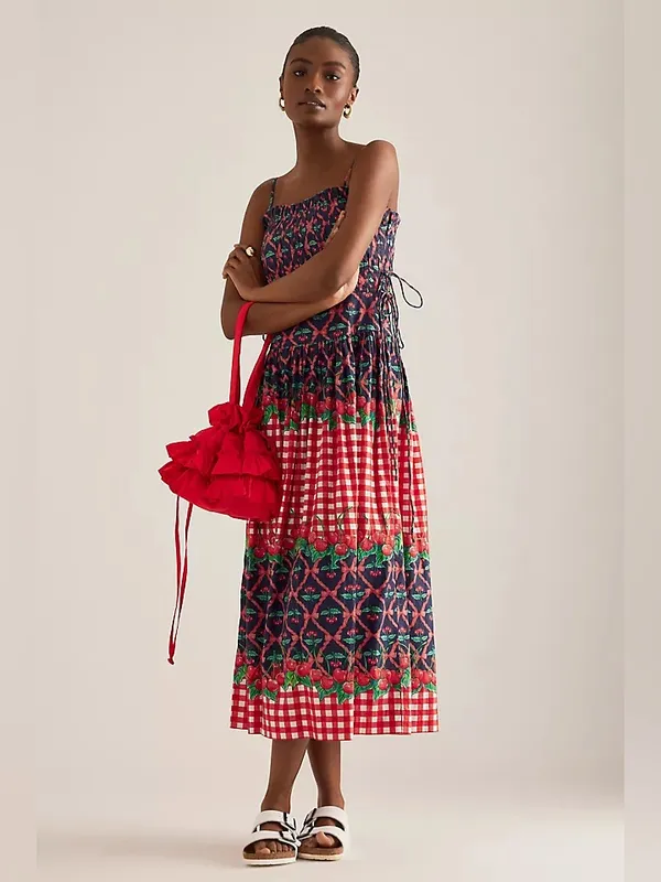 Damson Madder Kelia Midi Dress 4 - Image 3