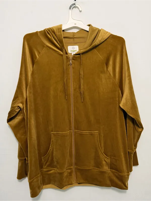 OFFLINE by Aerie Velour Full-Zip Hoodie jacket XL - Image 13