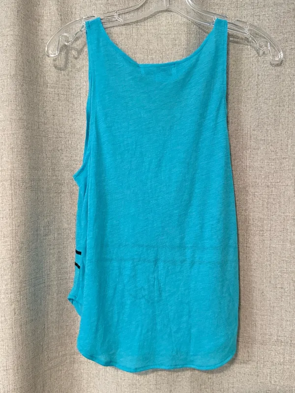 Wildfox | Teal Flamingo Graphic Tank Top | XS - Image 4