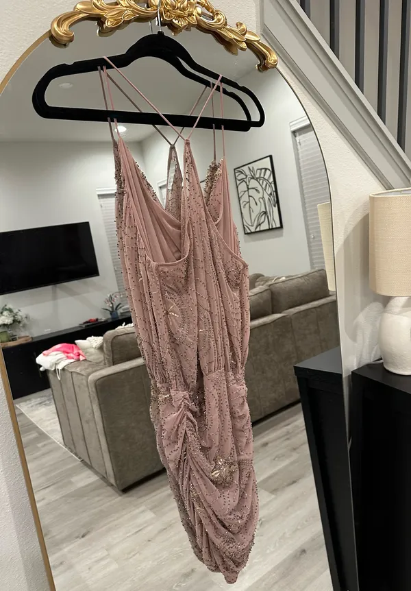 Zara Sequin Mini Dress - Image 5