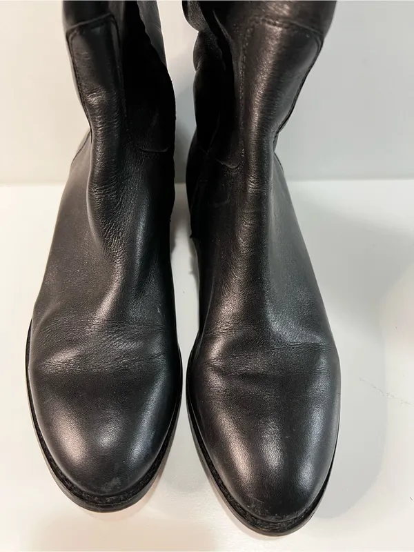 Arturo Chiang Enchante Black Leather Equestrian Riding Boots - Image 3