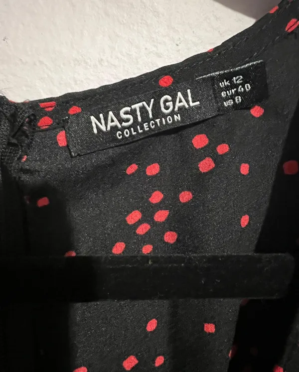 Nasty Gal Polka Dot MIDI Dress - Image 5