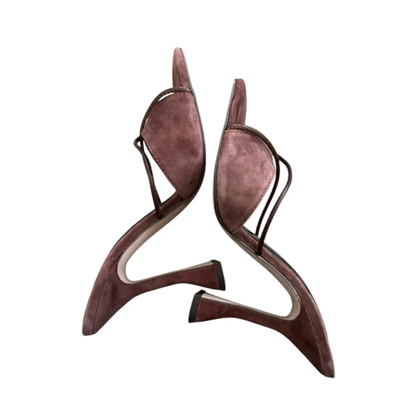 REVOLVE Metro Mule in Dark Chocolate JLO Jennifer Lopez Size 7M - Image 13