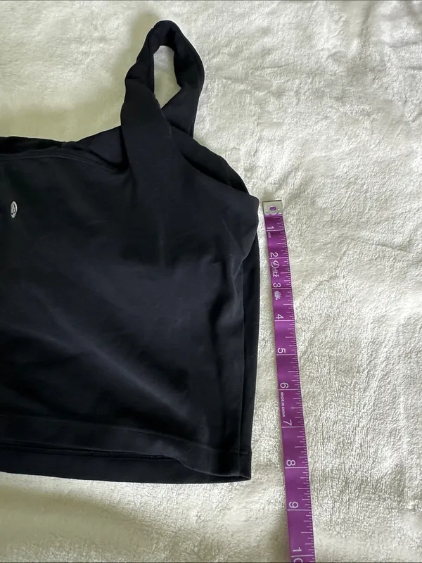 CRZ yoga Black Square-Neck Crop Tank Top - Image 5