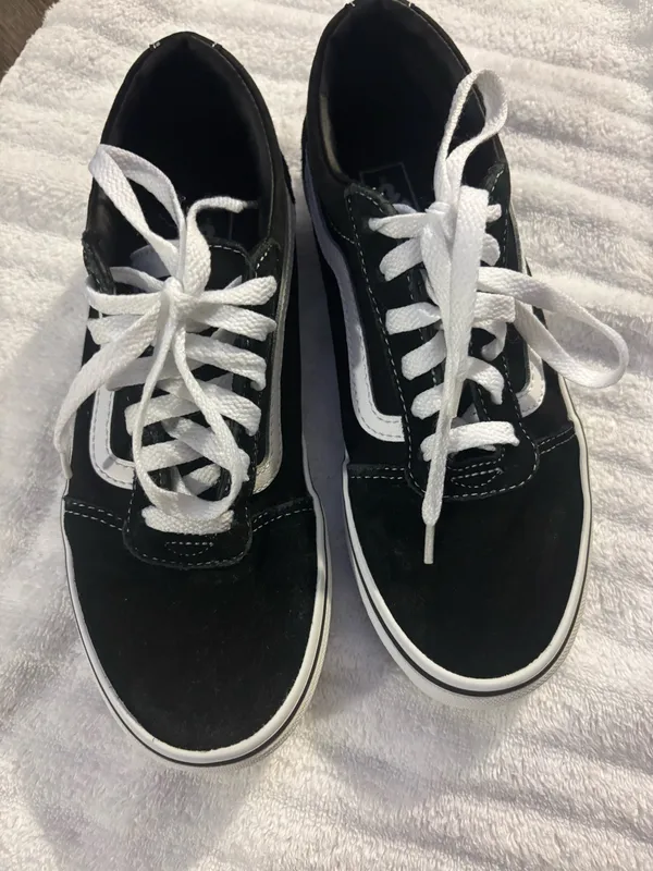 Vans Old Skool Sneakers Sz.5 youth Black - Image 4