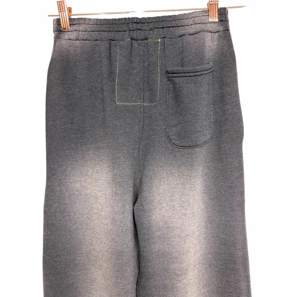 Aviator Nation Wide Leg Pocket Sweatpants‎ Faded Smoke Women's Size Medium - Image 4