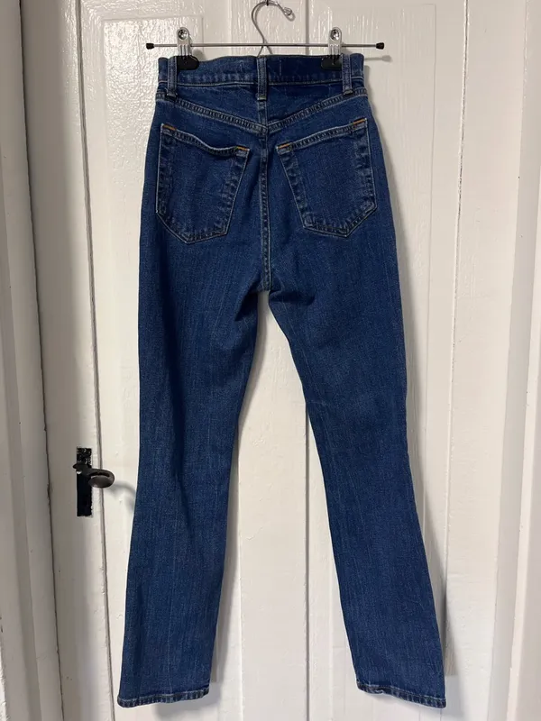Abercrombie Curve Love Short Ultra High Rise 90s slim straight size 24 - Image 4