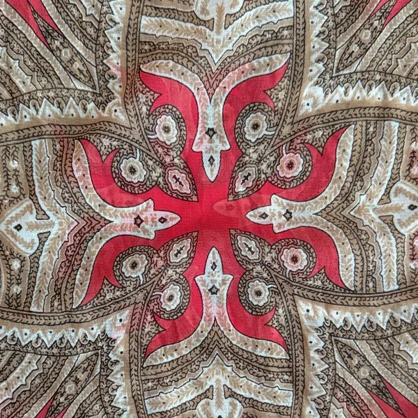 INC International Concepts size large Red sheer like top - Image 2