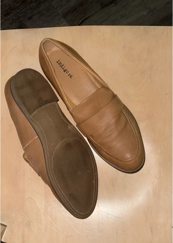 Indigo rd. Tan Leather Slip OnShoe - Image 3