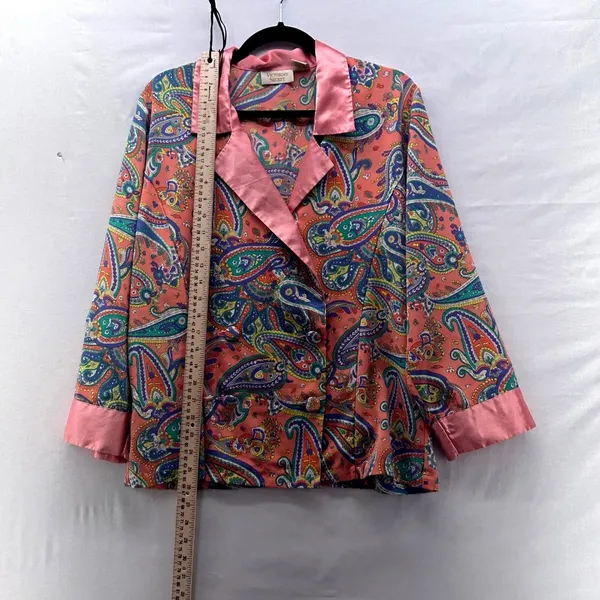 Victorias Secret Vintage Paisley Pajama Set‎ Pink Small - Image 9
