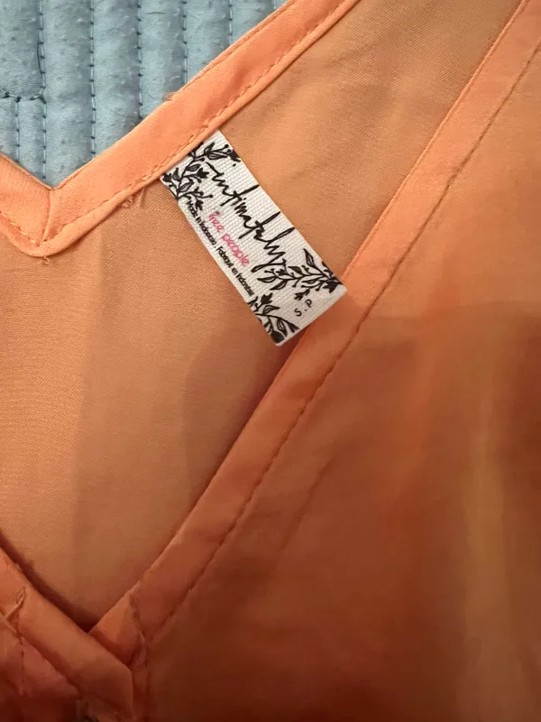 Free People Orange Tank - Image 3