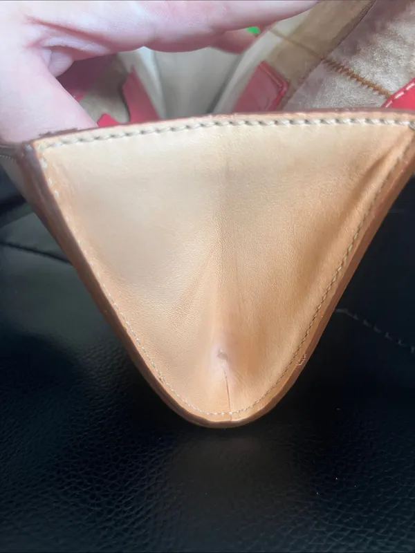 Coach Vintage SoHo Vachetta Leather Large Clutch/Wristlet - Image 8