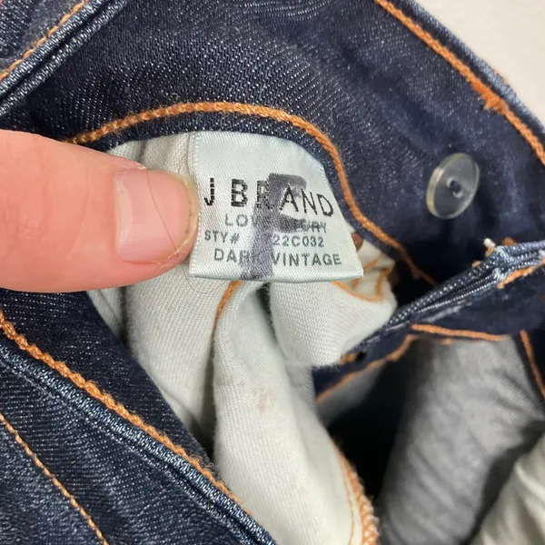 J‎ Brand Dark Wash Bootcut Jeans Size 25 - Image 4