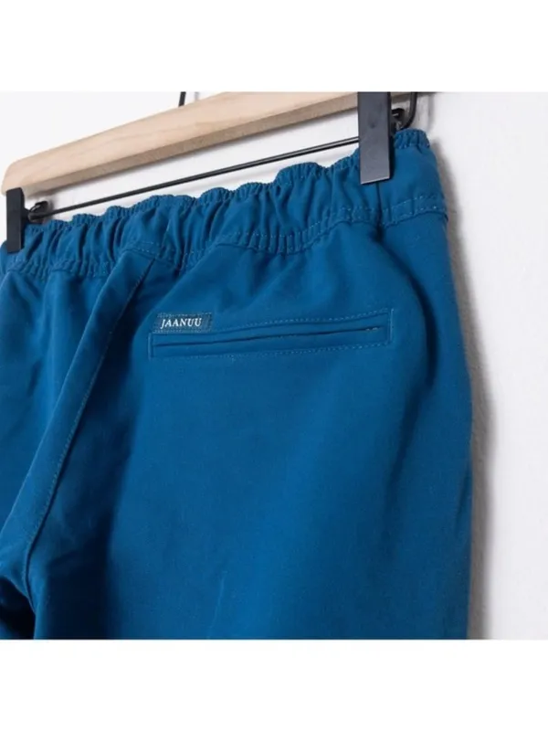 NWT Jaanuu Essential 5-Pocket Jogger XXS Caribbean Blue Scrubs Healthcare Teal - Image 10