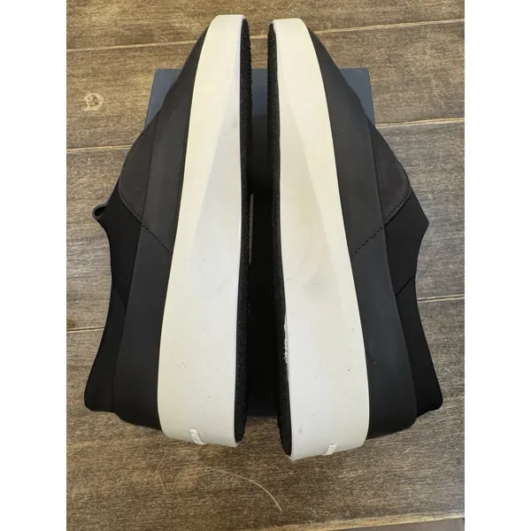 Wolf & Shepherd Cruise Tre Size 40 W 9 M 7.5 Black White Leather Slip On Sneaker - Image 6