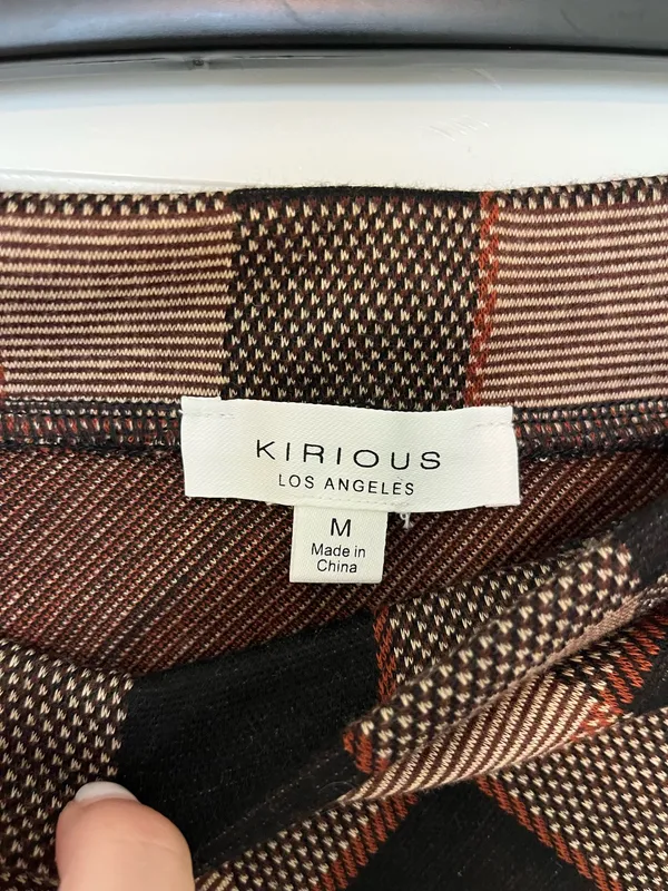 Kirious Plaid Skirt - Image 3