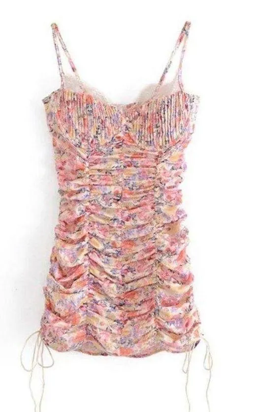 Strangers & Lovers Satin Bow Dress - Image 3