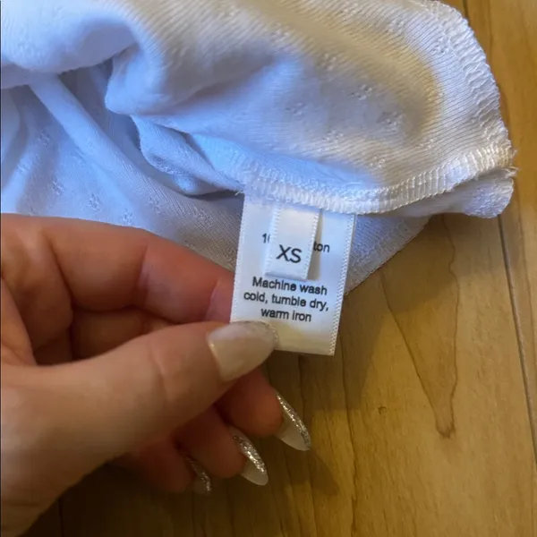 White Women's Top Size XS - Image 2