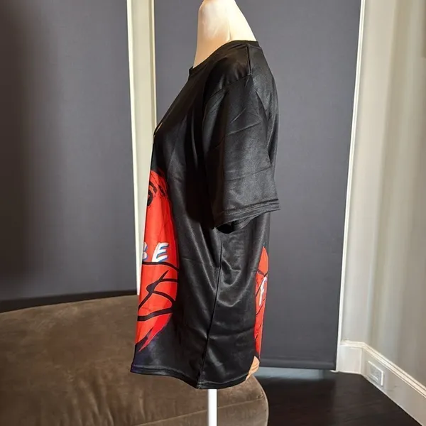 Unisex Women’s Men’s Cardi-B Finesse Black Short Sleeve T-Shirt Size M NEW - Image 4