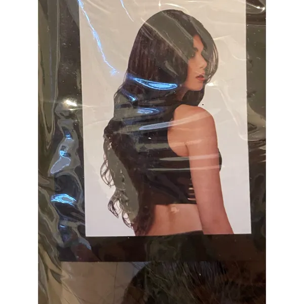 Spirit Halloween Brunette Fashion Curl Wig - Image 2
