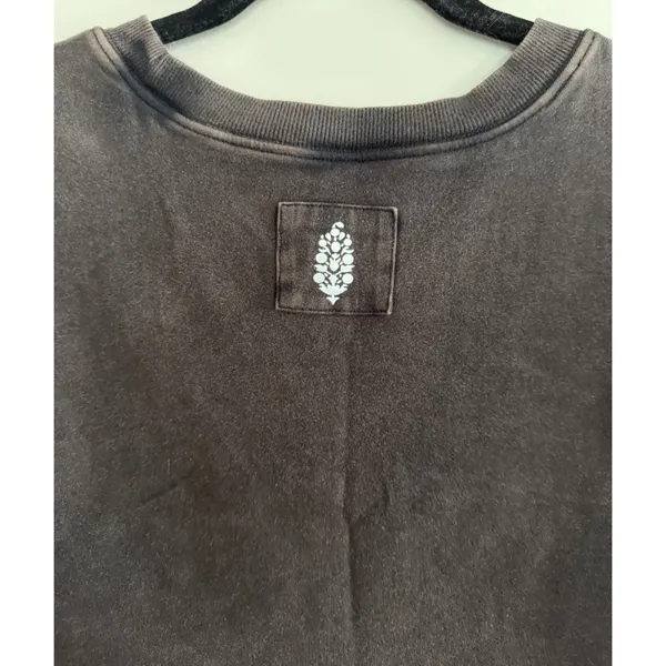 Free People Hot Shot Crossover Top‎ Black Women's Size Medium - Image 4