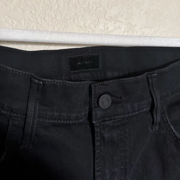 Mother‎ The Hustler Ankle Fray Jeans Not Guilty Size 32 - Image 4