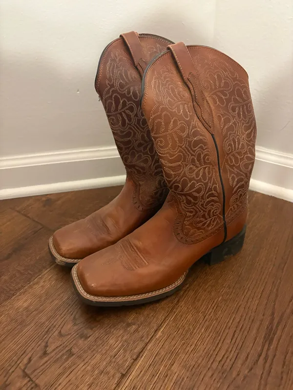 Ariat Boots Cowboy Square Toe - Image 3