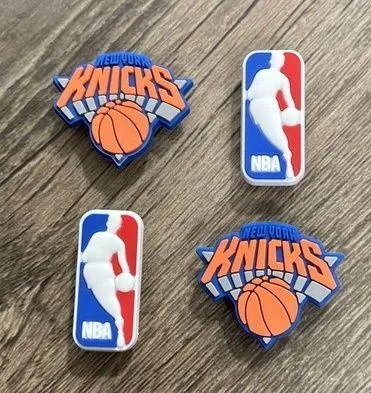 New York Knicks Basketball Team Sports Charm For Shoe Charms - 4 Pieces - Image 2