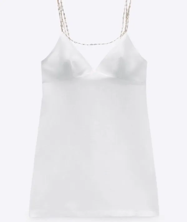 Jewel Strap Dress - Image 5