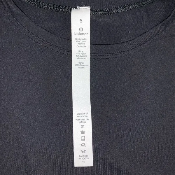 Black lululemon long sleeve - Image 4
